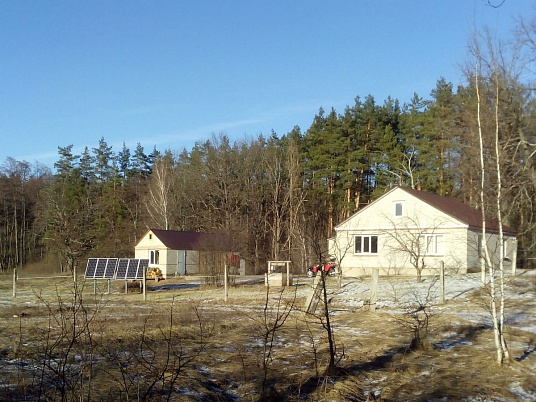 Солнечные батареи в заповеднике